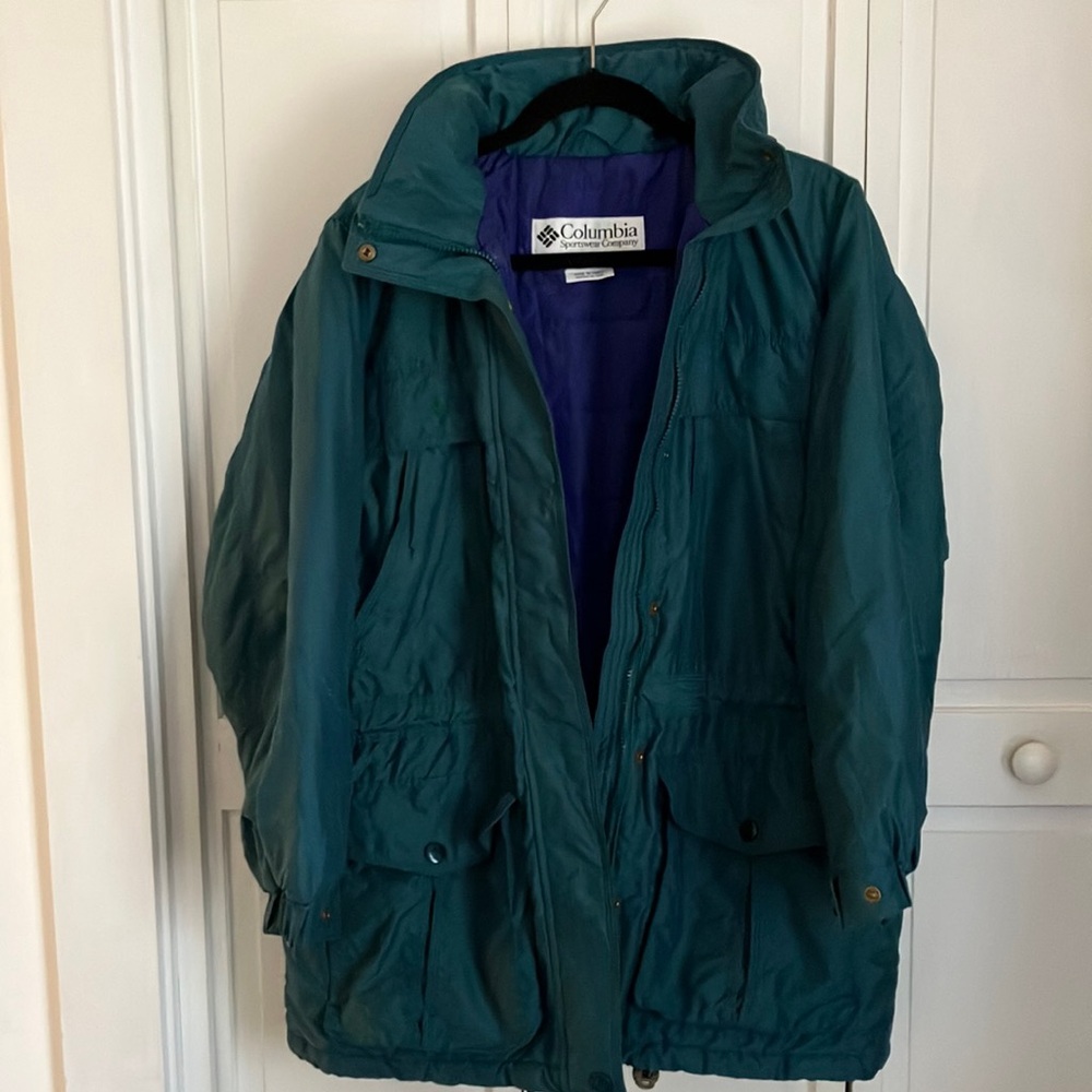 Columbia Teal Jacket